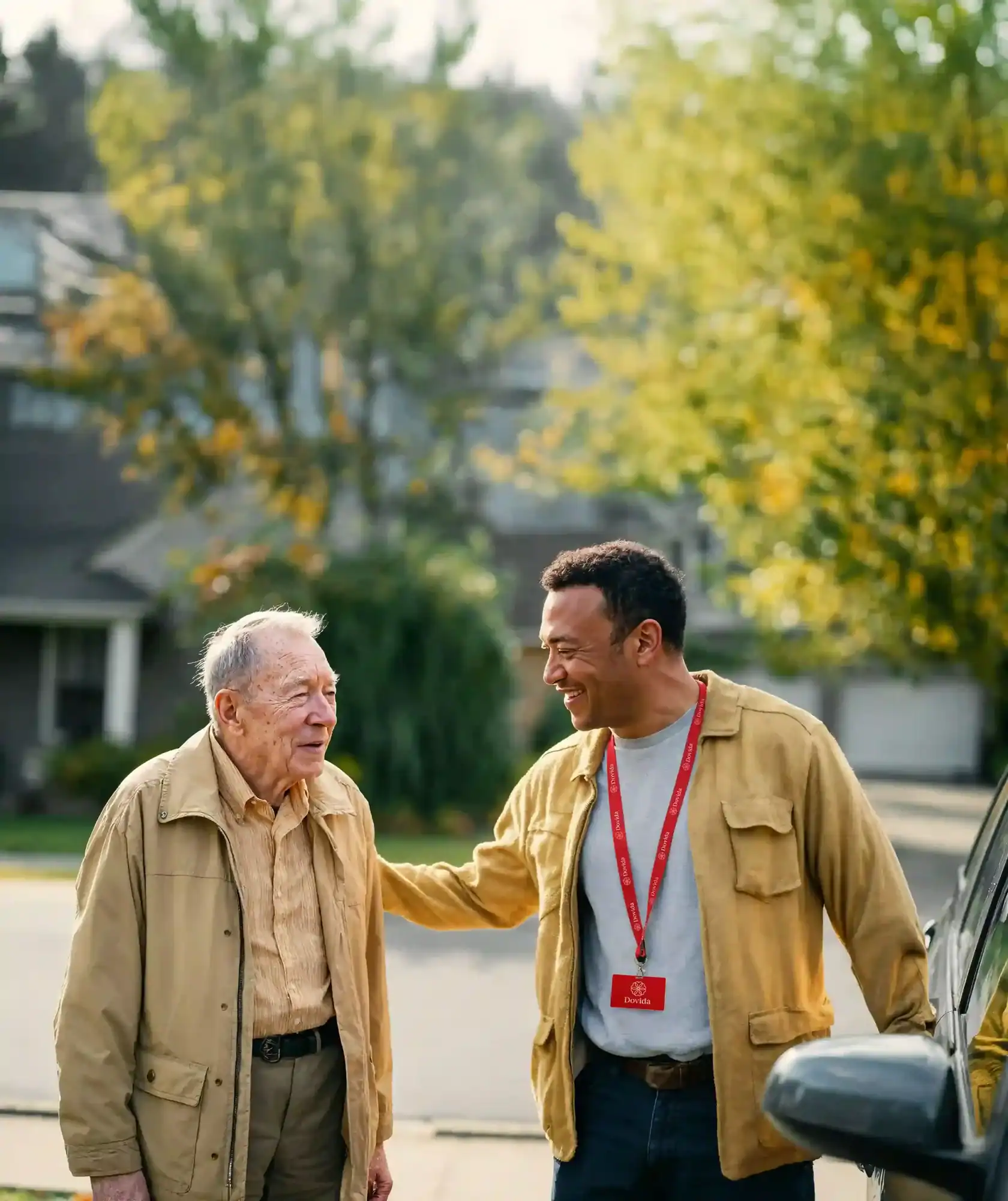 caregiver and client